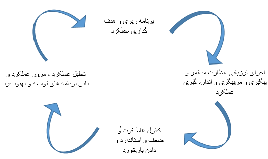 مراحل مدیریت عملکرد در مدل TTM