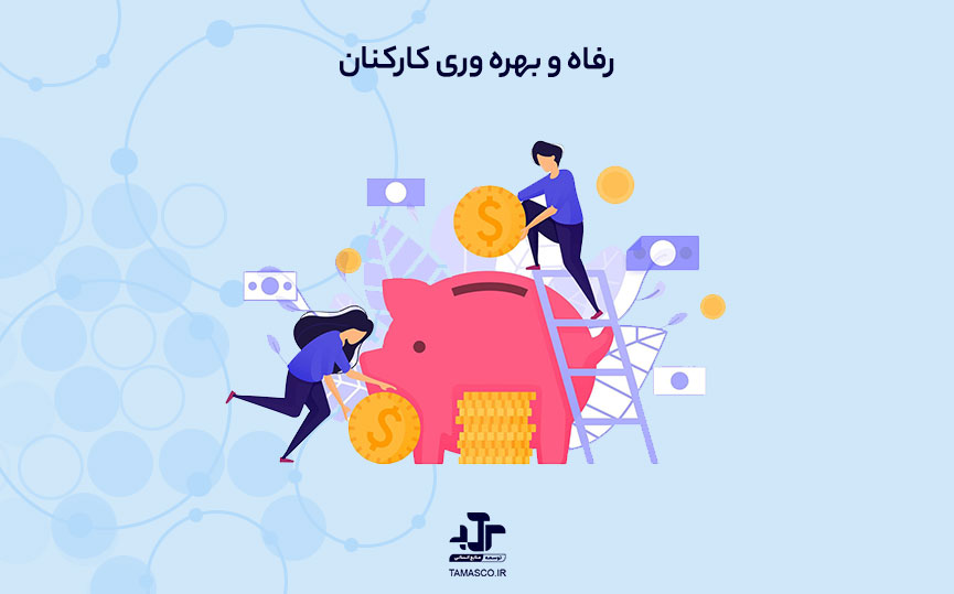 رفاه و بهره وری کارکنان