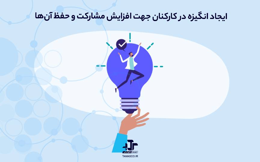 ایجاد انگیزه در کارکنان جهت افزایش مشارکت و حفظ آن