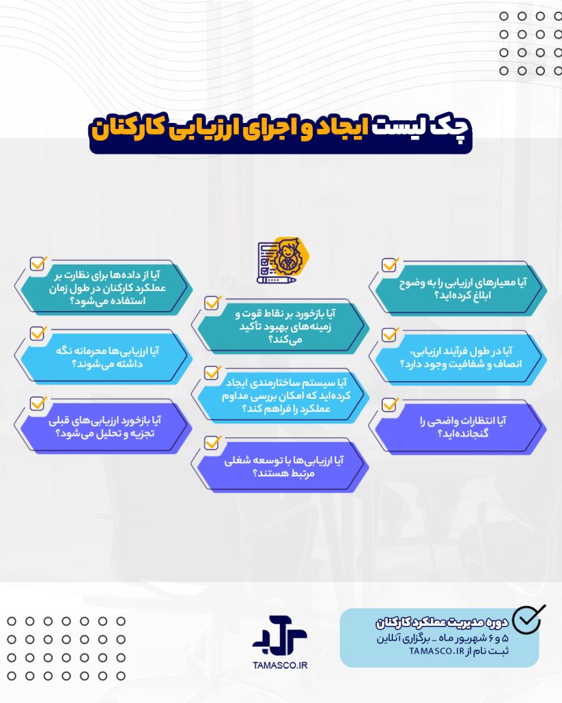 فرم ارزیابی عملکرد