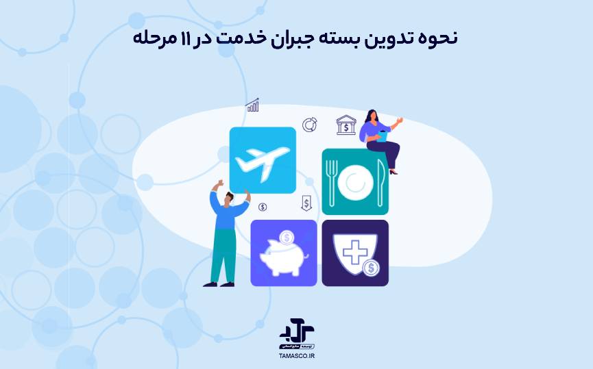 نحوه تدوین بسته جبران خدمت در ۱۱ مرحله