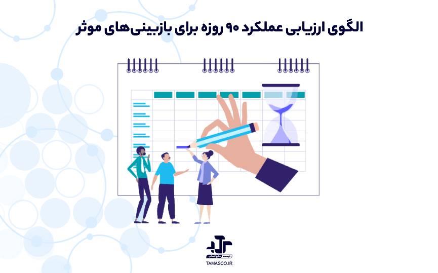الگوی ارزیابی عملکرد ۹۰ روزه برای بازبینی‌های موثر